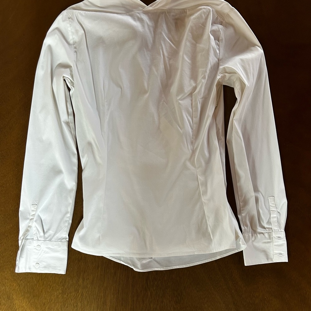Zara White Women's Blouse - Picture 4 of 4